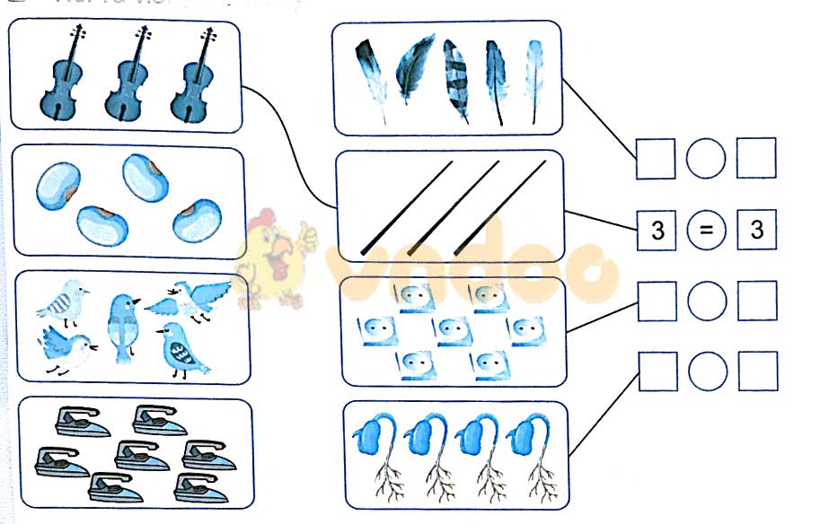 Giải vở bài tập Toán lớp 1 trang 23 sách Kết nối tri thức với cuộc sống