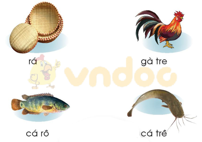 Giải Bài tập Tiếng Việt lớp 1 trang 52 Bài 2: R r tr