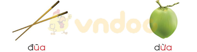 Giải Bài tập Tiếng Việt lớp 1 trang 56 Bài 4: ua, ưa