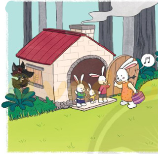 Giải Bài tập Tiếng Việt lớp 1 trang 58 Bài 5: Ôn tập và kể chuyện