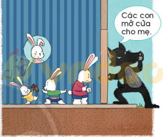 Giải Bài tập Tiếng Việt lớp 1 trang 58 Bài 5: Ôn tập và kể chuyện