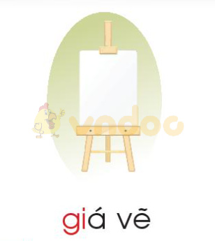 Giải bài tập Tiếng Việt 1 trang 66 Chủ đề 6 Bài 4: gi