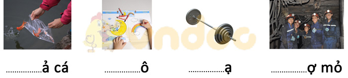 Phiếu bài tập cuối tuần Tiếng Việt 1 nâng cao - Tuần 5 - Số 1