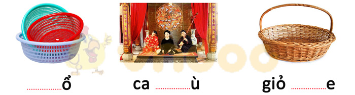 Phiếu bài tập cuối tuần Tiếng Việt 1 nâng cao - Tuần 5 - Số 2