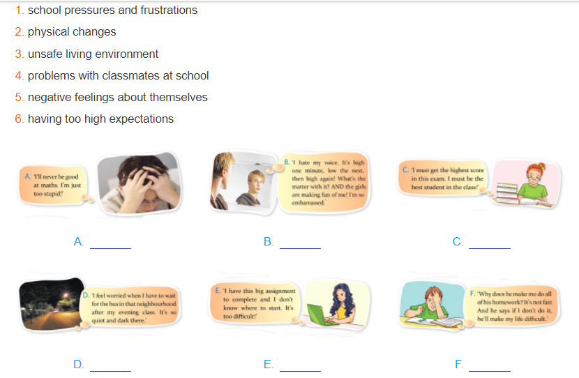 Unit 3 lớp 9 A closer look 1