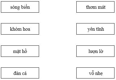 Đề thi giữa kì 1 lớp 1 môn Tiếng Việt - Đề 2