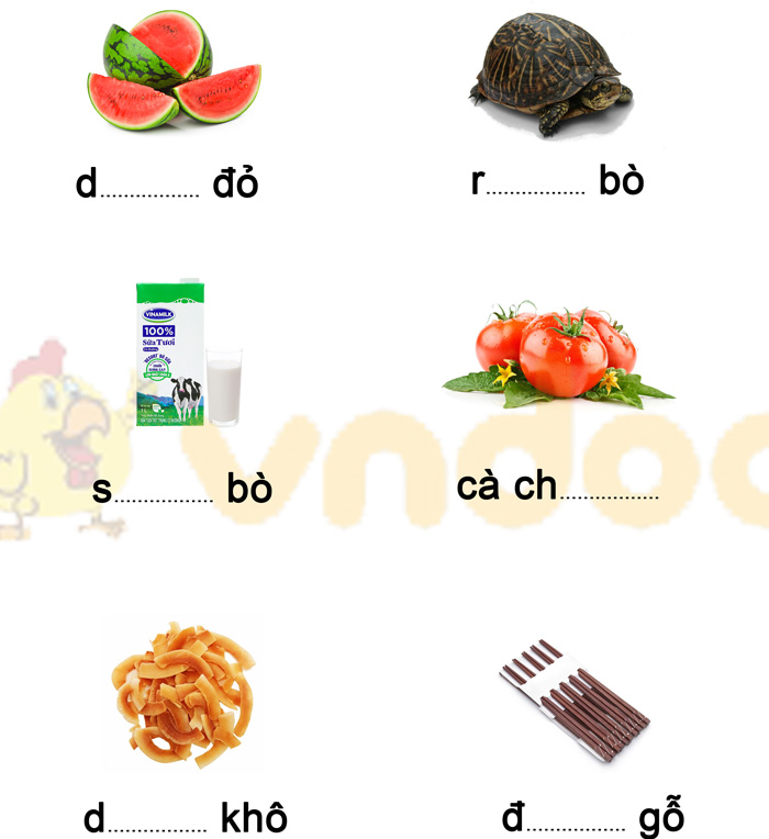 Phiếu bài tập cuối tuần Tiếng Việt lớp 1 Nâng cao - Tuần 6 - Đề 3