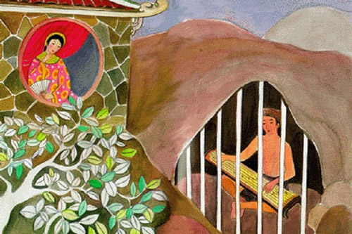 Cảm nhận về chi tiết tiếng đàn thần trong truyện Thạch Sanh lớp 6