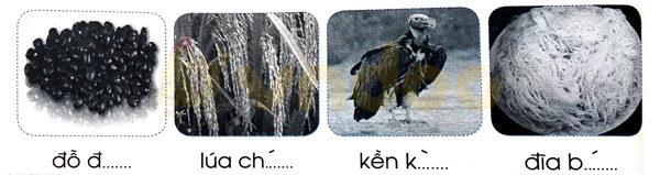 Giải Vở bài tập Tiếng Việt lớp 1 trang 32 Bài 33: en ên in un