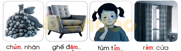 Giải Vở bài tập Tiếng Việt lớp 1 trang 35 Bài 37: em êm im um