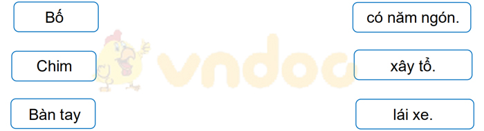 Giải Vở bài tập Tiếng Việt lớp 1 trang 36 Bài 38: ai ay ây