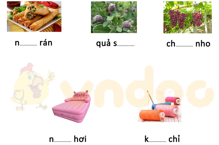 Phiếu bài tập cuối tuần Tiếng Việt lớp 1 Nâng cao - Tuần 8 - Phiếu 2