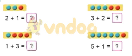 Giải Toán lớp 1 trang 39 sách Cánh Diều