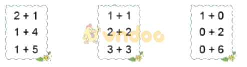 Giải Toán lớp 1 trang 42, 43 sách Cánh Diều