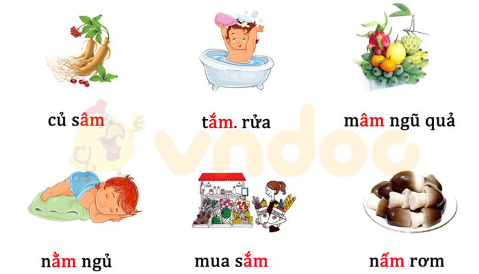 Đề thi giữa kì 1 lớp 1 môn Tiếng Việt năm 2020 sách Cánh Diều - Đề 3