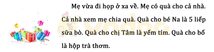 Đề thi giữa kì 1 lớp 1 môn Tiếng Việt năm 2020 sách Cánh Diều - Đề 4
