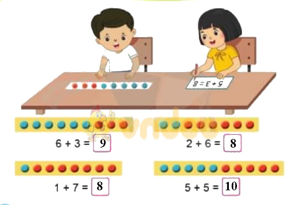 Giải Toán lớp 1 trang 46, 47 sách Cánh Diều