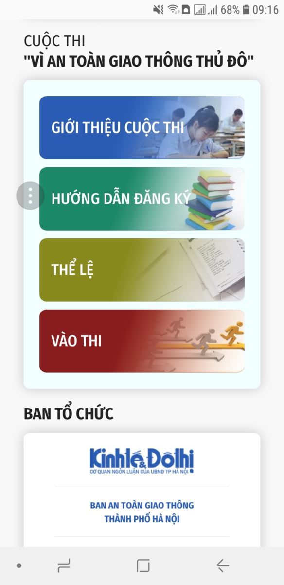 Đáp án vì an toàn giao thông 2020