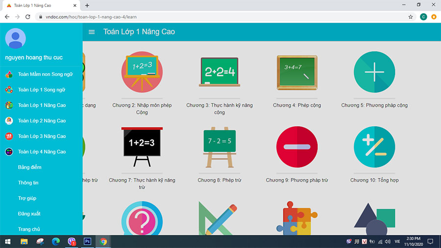 Top phần mềm học tập Tiểu học