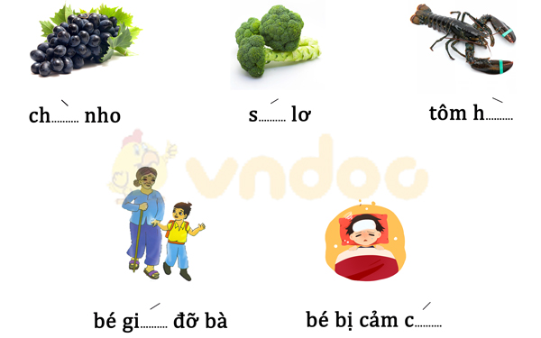 Phiếu bài tập cuối tuần Tiếng Việt lớp 1 Nâng cao - Tuần 10 - Đề 1