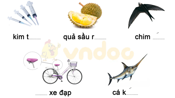 Phiếu bài tập cuối tuần Tiếng Việt lớp 1 Nâng cao - Tuần 13 - Phiếu 2