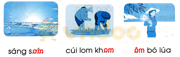 Giải Vở bài tập Tiếng Việt lớp 1 trang 43, 44, 45 Chủ đề 13: Thăm quê