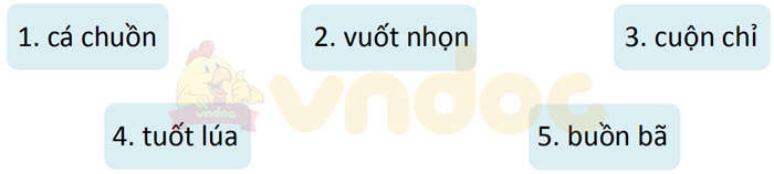 Giải Vở bài tập Tiếng Việt lớp 1 trang 55, 56 Bài 73: uôn uôt