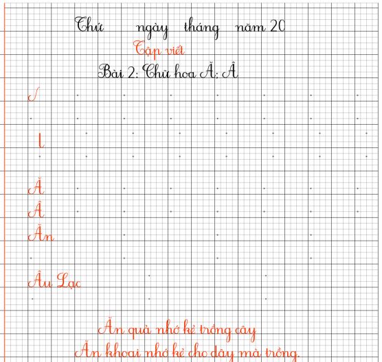 File luyện viết chữ hoa cỡ nhỏ