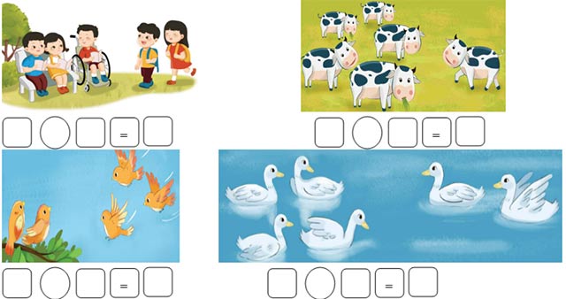 Bài tập Toán lớp 1