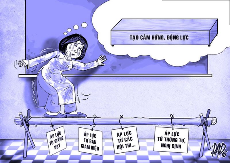 Nỗi khổ nghề giáo