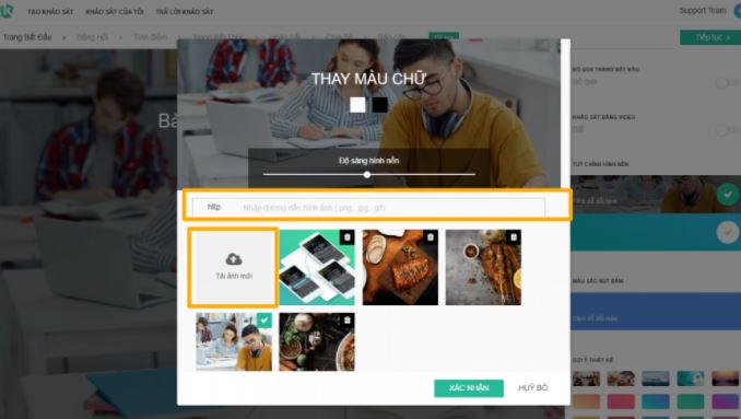 Hướng dẫn tạo bài kiểm tra trắc nghiệm online