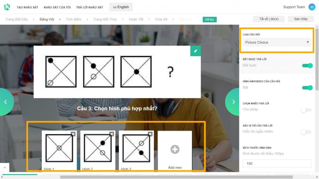 Hướng dẫn tạo bài kiểm tra trắc nghiệm online