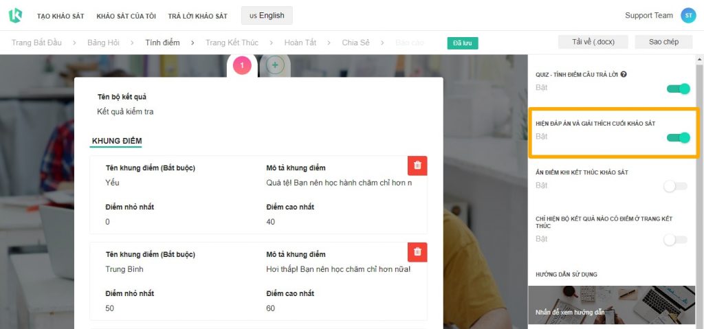 Hướng dẫn tạo bài kiểm tra trắc nghiệm online