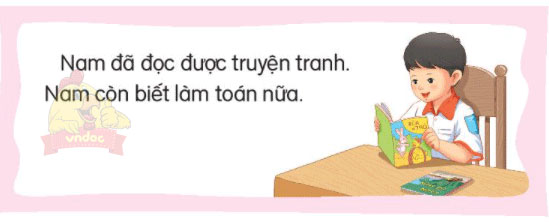 Giải bài tập Tiếng Việt 1 trang 4, 5, 6, 7 Bài 1: Tôi là học sinh lớp 1