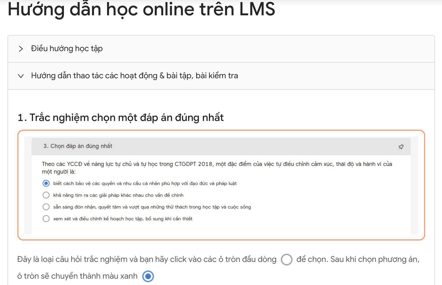 Hướng dẫn học tập môn Cơ sở lý luận mô đun 2