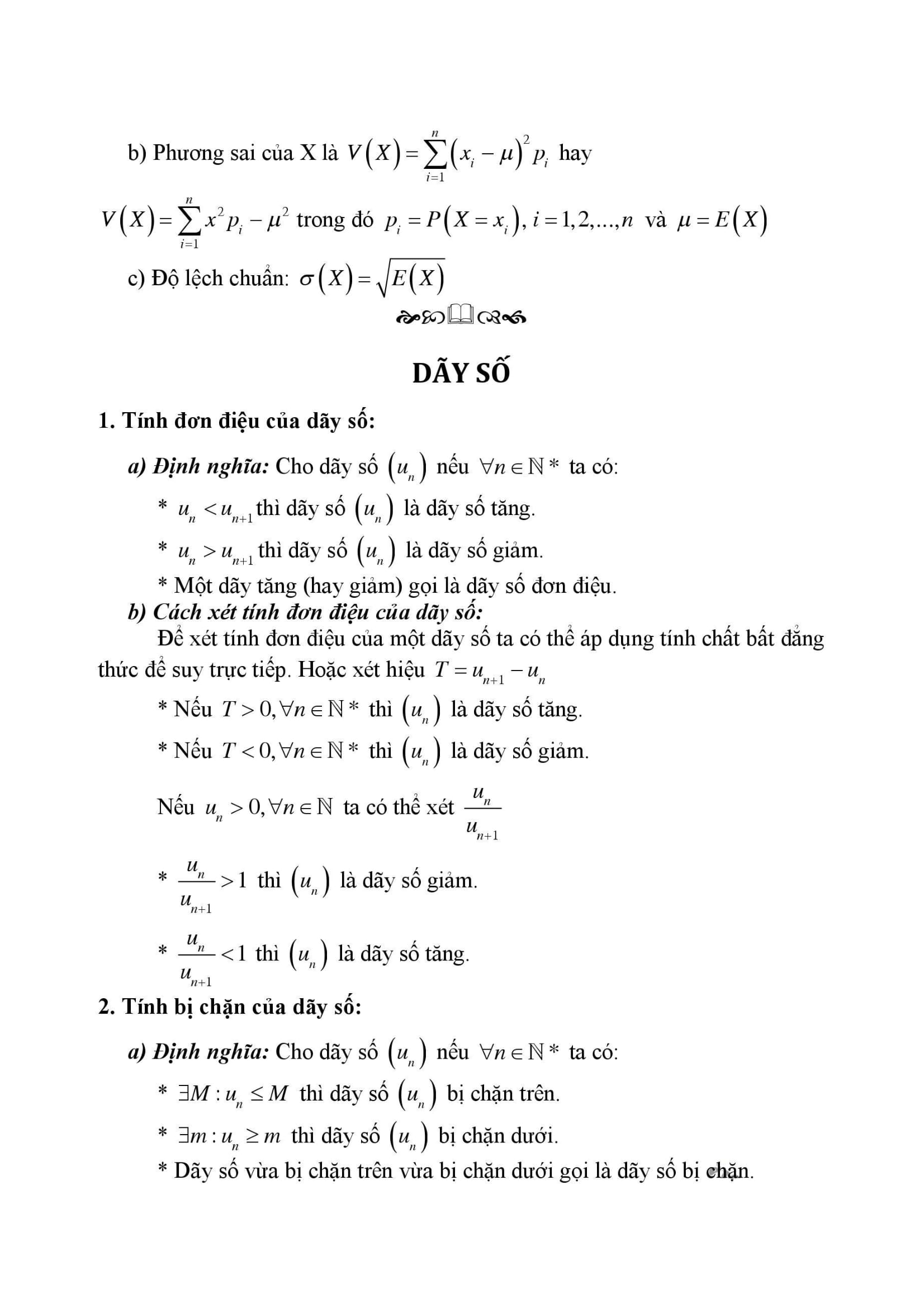 Công Thức Toán 11 đầy đủ
