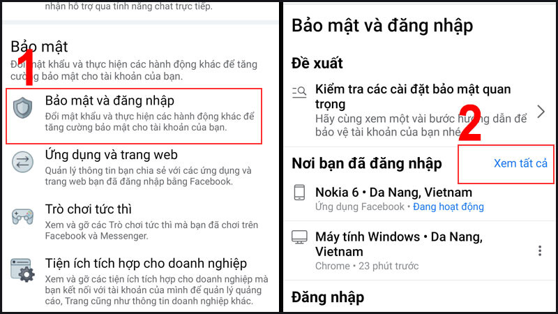 Cách phát hiện người lạ đăng nhập Facebook của bạn trên máy tính, điện thoại 9 Cách phát hiện người lạ đăng nhập Facebook của bạn trên máy tính, điện thoại 9