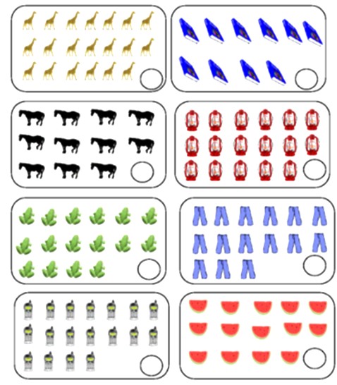 Phiếu bài tập cuối tuần lớp 1 môn Toán sách Chân trời Tuần 19