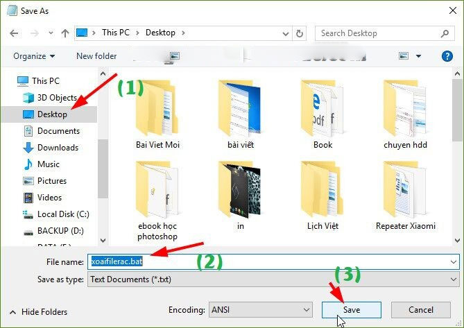 Cách xóa file rác trên máy tính