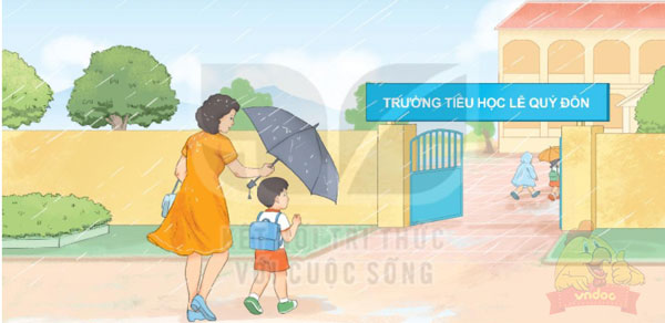 Giải bài tập Tiếng Việt 1 trang 24, 25, 26, 27 Bài 1: Nụ hôn trên bàn tay