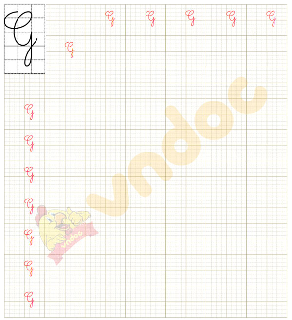 File tập viết chữ hoa cỡ nhỏ lớp 1