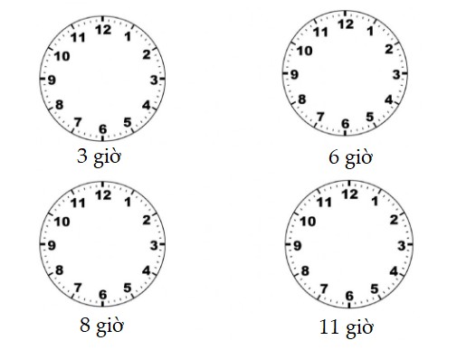 Bài tập Tết môn Toán lớp 1 sách Chân trời sáng tạo