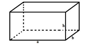 Công thức tính thể tích khối vỏ hộp chữ nhật