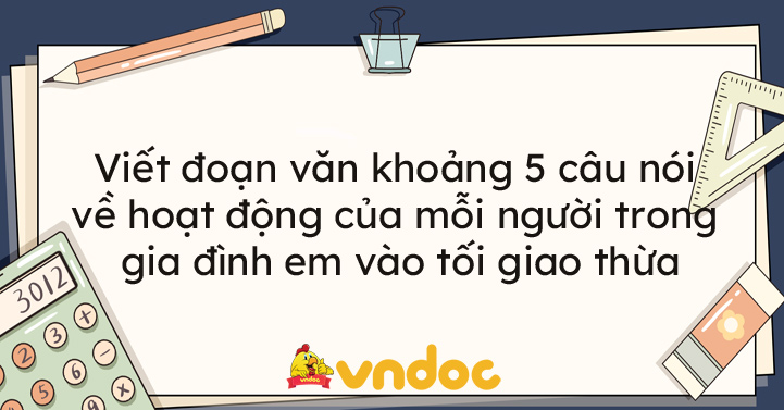 3. Mua muối đêm giao thừa