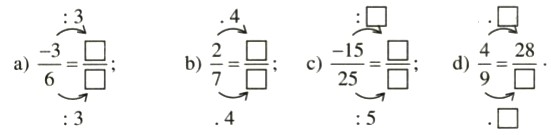 Giải Toán lớp 6 bài 3: Tính chất cơ bản của phân số
