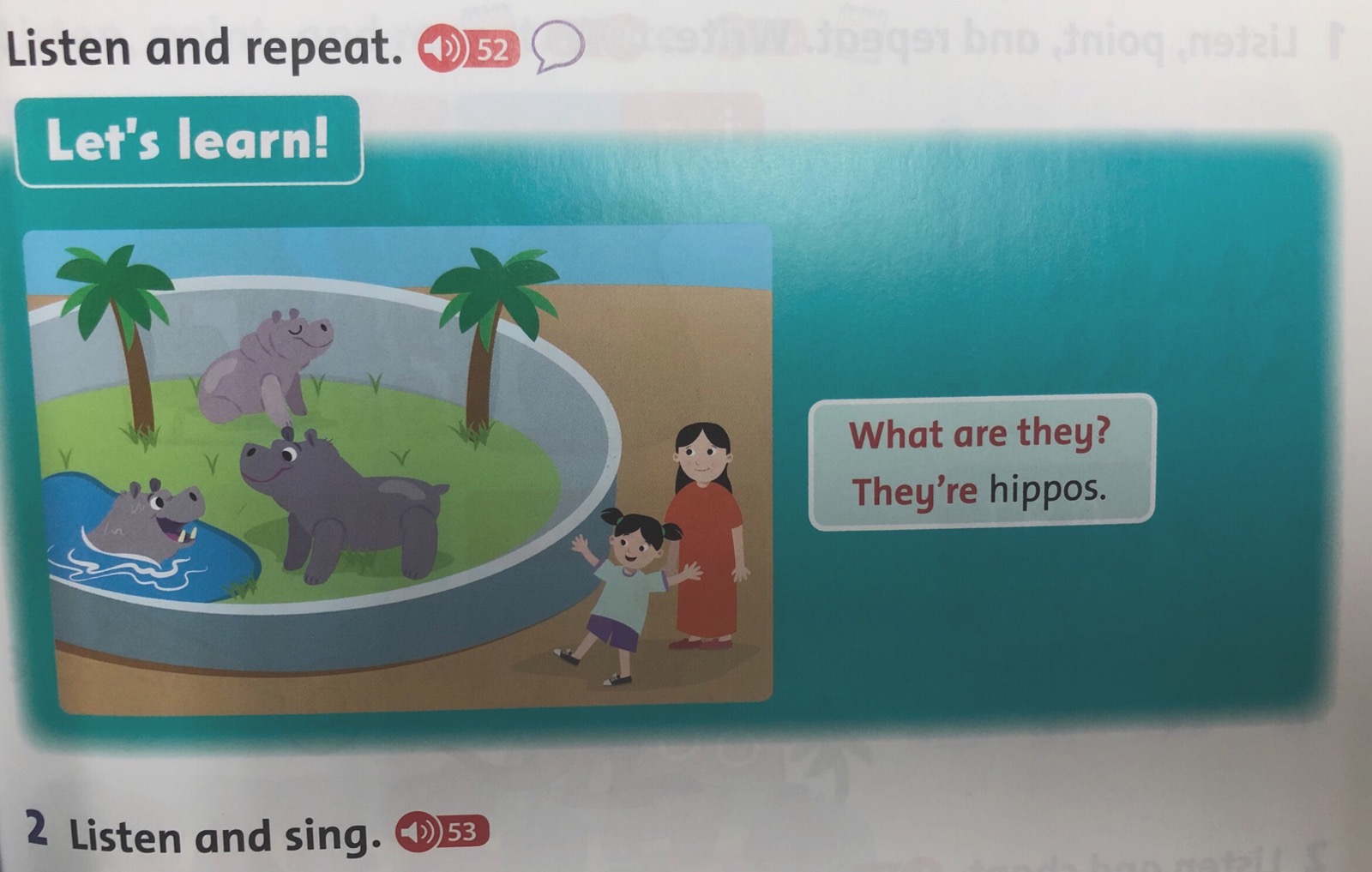 Giải SGK Tiếng Anh lớp 1 Unit 4: They’re bears! - Lesson 2