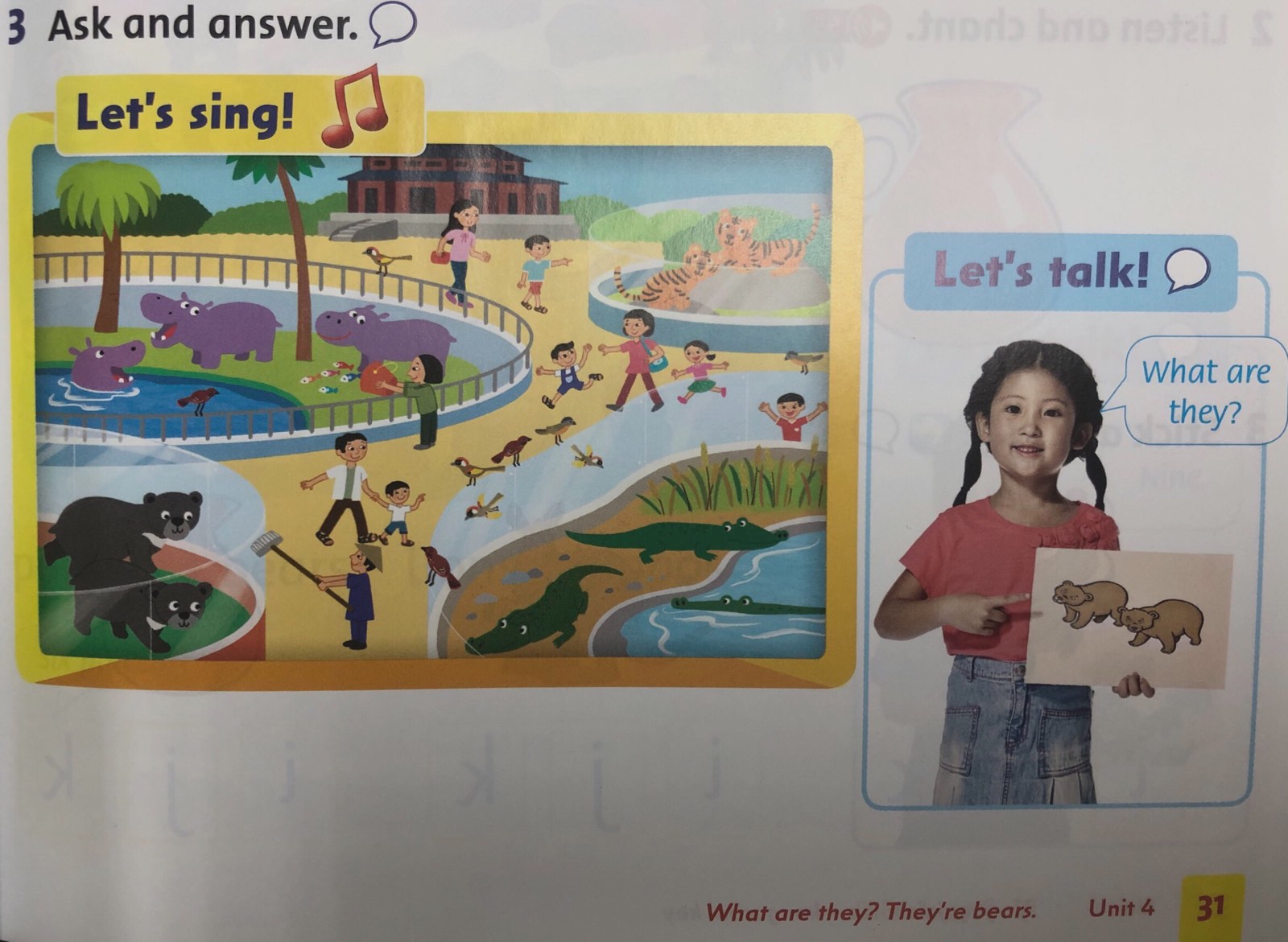 Giải SGK Tiếng Anh lớp 1 Unit 4: They’re bears! - Lesson 2