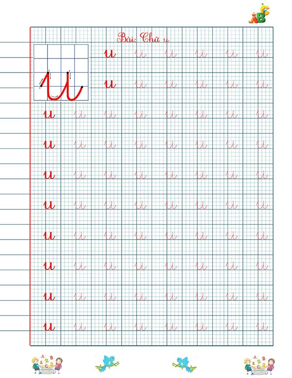 Quyển 2: Chữ mẫu 29 chữ cái