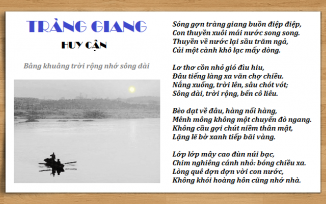 Phân tích hai khổ thơ đầu bài Tràng Giang