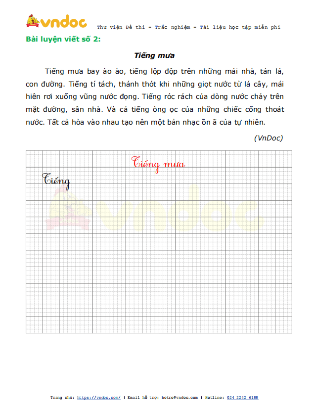 Phiếu luyện viết chữ đẹp Tuần 22 sách Chân trời sáng tạo